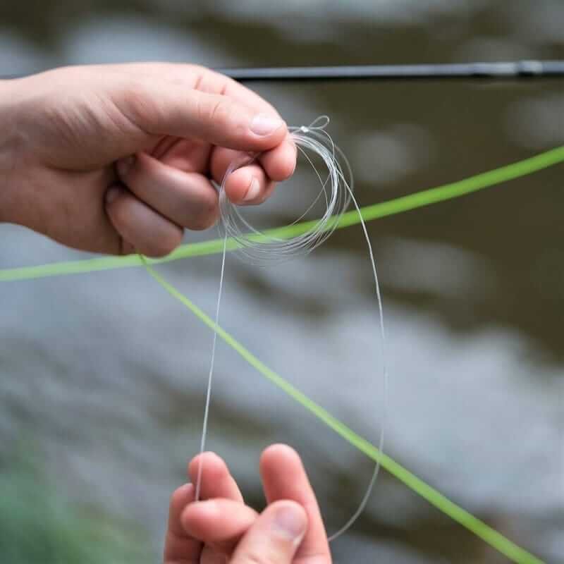 How To Tie A Leader To Fly Line Featured