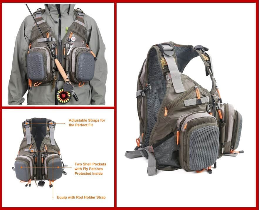 Maxcatch Fly Fishing Vest Pack