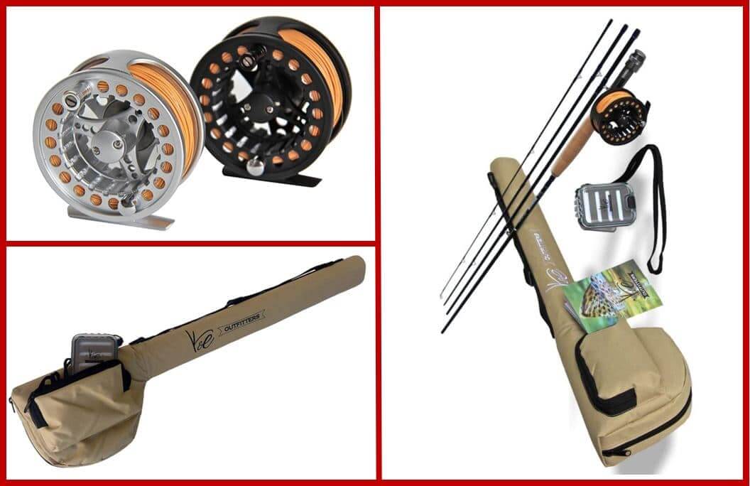 K&E Outfitters Rod and Reel Complete Package