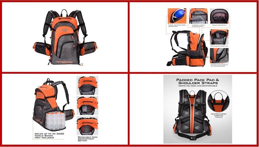 KastKing Fishing Tackle Backpack